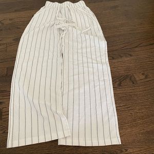 Sienna Sky Linen Striped Pant